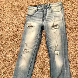 American Eagle high rise denim